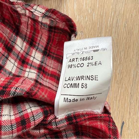 Preloved R13 Flannel Shirt - Picture 5 of 8